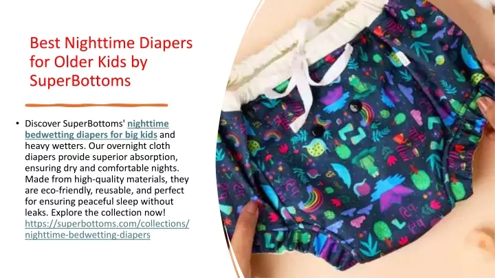 best nighttime diapers for older kids by superbottoms