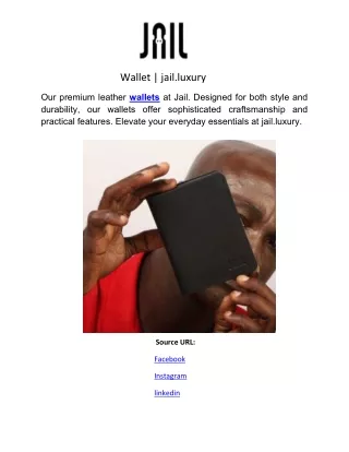 Wallet | jail.luxury
