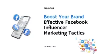 Boost Your Brand Effective Facebook Influencer Marketing Tactics