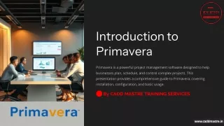 How to Install Primavera BY CADD mastre