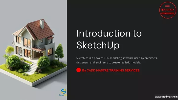 introduction to sketchup