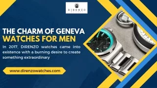 The Charm of Geneva Watches For Men