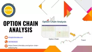 ICFM offers detailed training on Option Chain Analysis