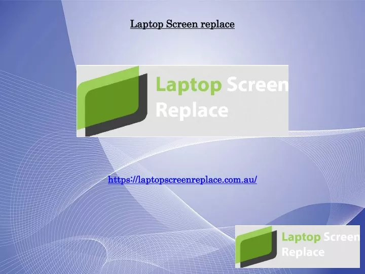 laptop screen replace