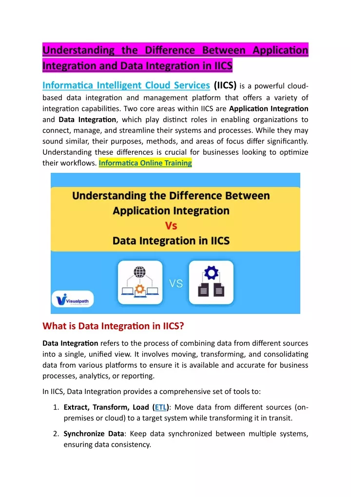 understanding the difference between application