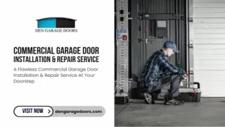 Emergency Commercial Garage Door Repair & Installation in Castle Rock