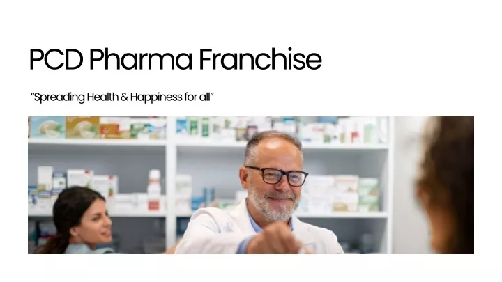 pcd pharma franchise