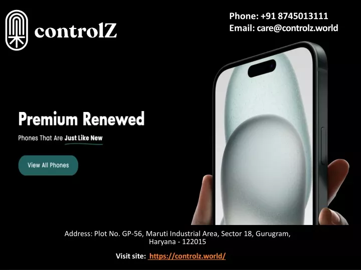 phone 91 8745013111 email care@controlz world