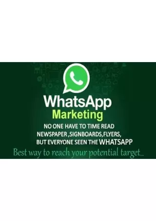 Bulk What’s App Marketing | Swapra Technologies