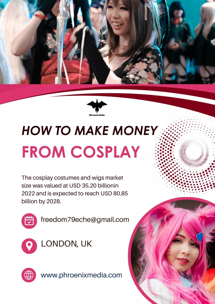 how to make money from cosplay