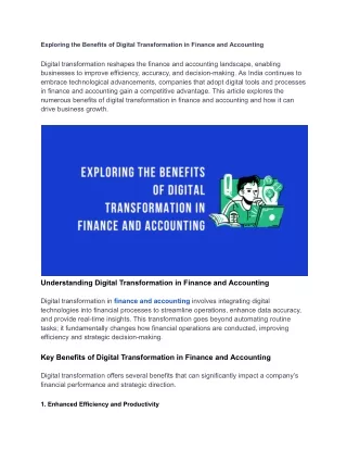 Exploring the Benefits of Digital Transformation in Finance and Accounting (1)