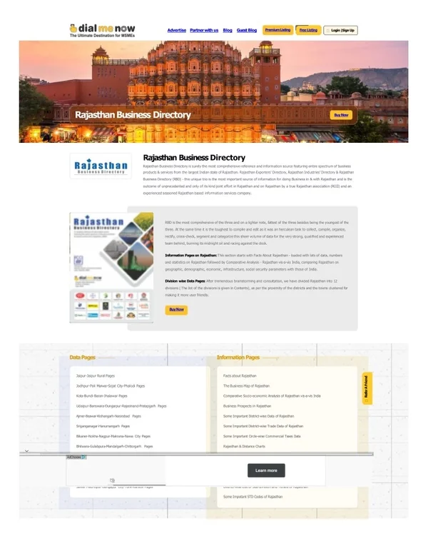 Rajasthan Business Directory - List of Business in Rajasthan
