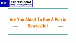 Are You About To Buy A Pub in Newcastle_