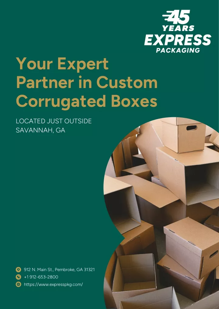 your expert partner in custom corrugated boxes