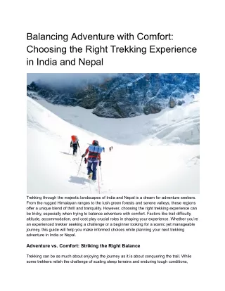 everest base camp trek cost