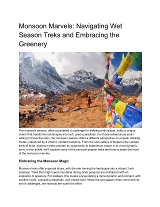 annapurna base camp trek cost
