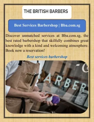 Best Services Barbershop   Bba.com.sg