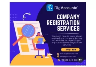 Best Company Registration Services in Delhi | DigiAccounto