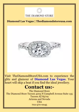 Diamond Las Vegas  Thediamondstoreusa.com