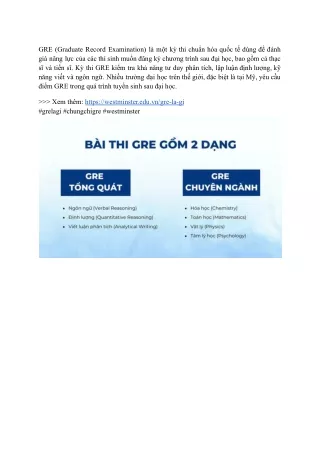GRE là gì