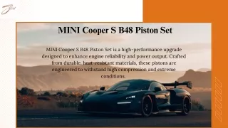 B48 Piston Set