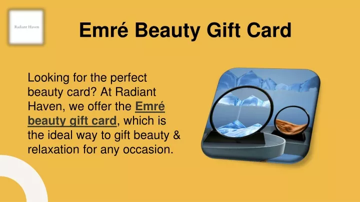 emr beauty gift card