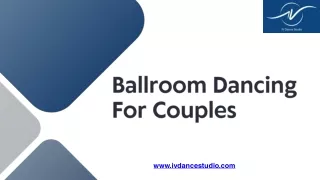 ballroom dancing for couples