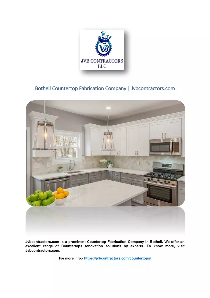 bothell countertop fabrication company