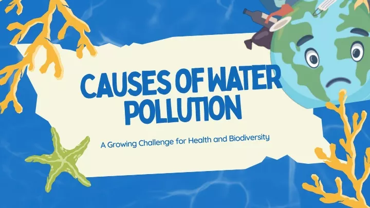 causes of water pollution