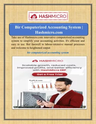take use of hashmicro com innovative computerised