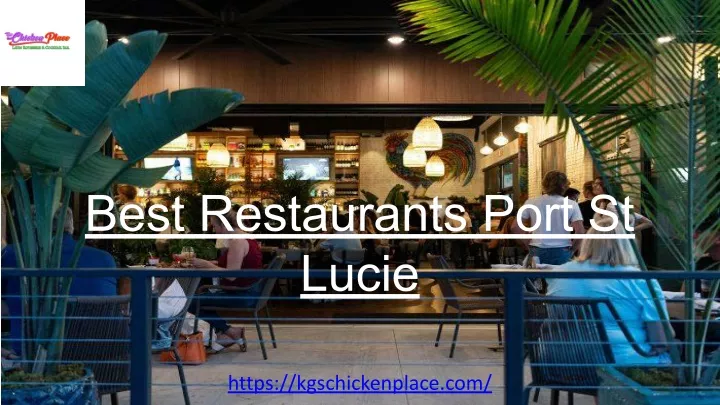 best restaurants port st lucie