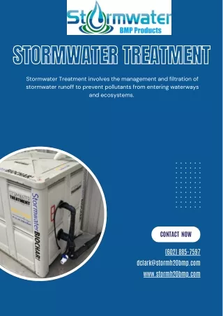Stormwater Treatment Solutions  Washington State