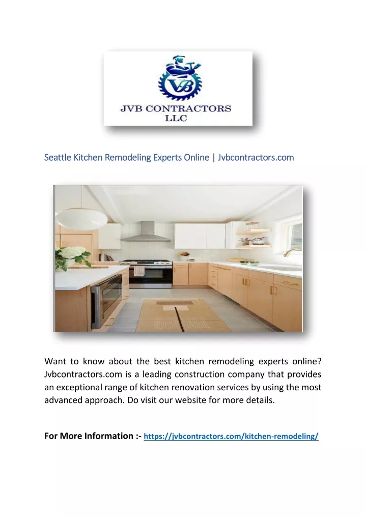 seattle kitchen remodeling experts online