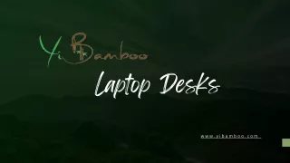 Bamboo Laptop Desks