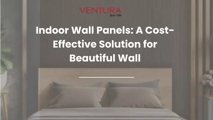 indoor wall panels a cost effective solution