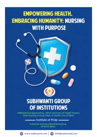 Best Nursing College In Bihar-subhwanti Group Of Institutions