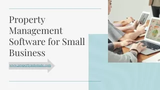 Property Management Software for Small Business