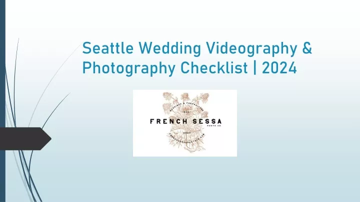 seattle wedding videography photography checklist 2024