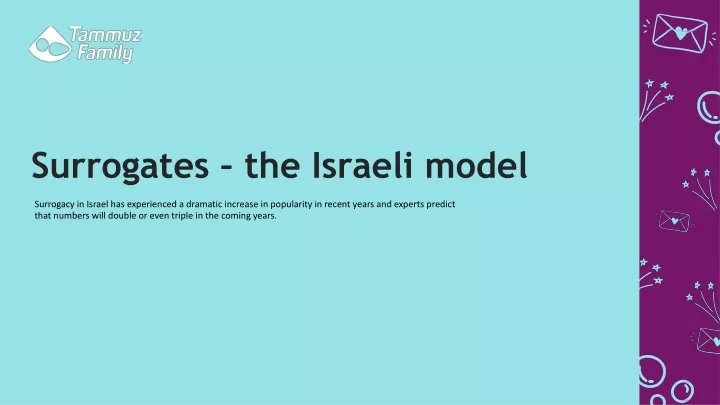 surrogates the israeli model