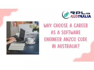 Why choose a career as a Software Engineer ANZCO Code in Australia