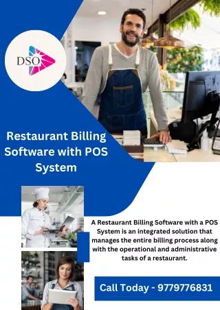 Restaurant Billing Software with POS System