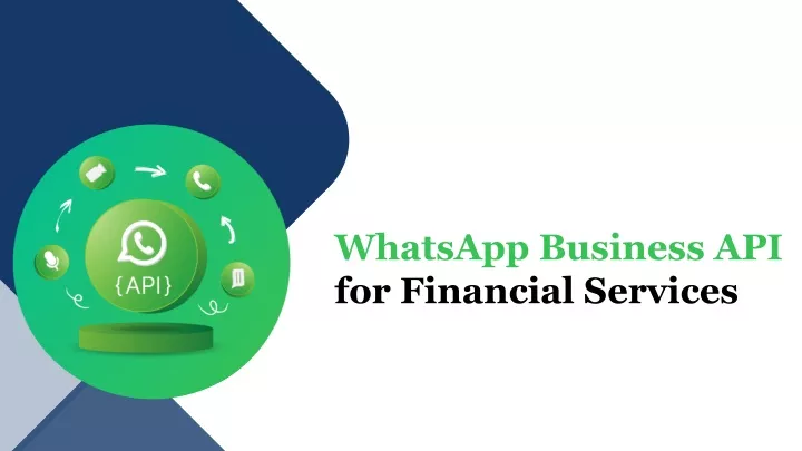 whatsapp business api for financial services