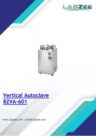 Vertical Autoclave