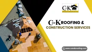 Roof Replacement Scottsboro | C and K Roofing & Construction Services