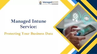 Managed Intune Service Protecting Your Business Data