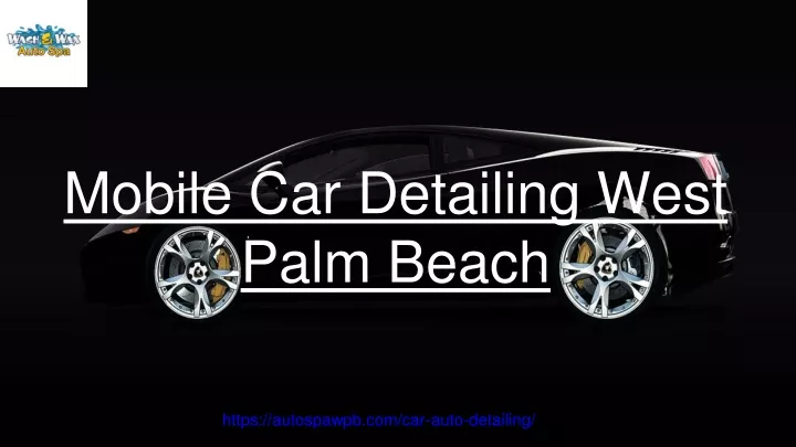 mobile car detailing west palm beach