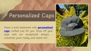 Personalized Caps