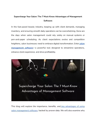 supercharge your salon the 7 must know advantages