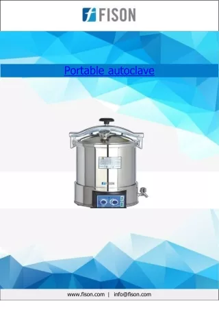 Portable-autoclave 12 kg
