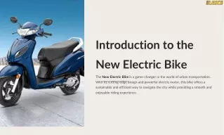 New Electric Bike